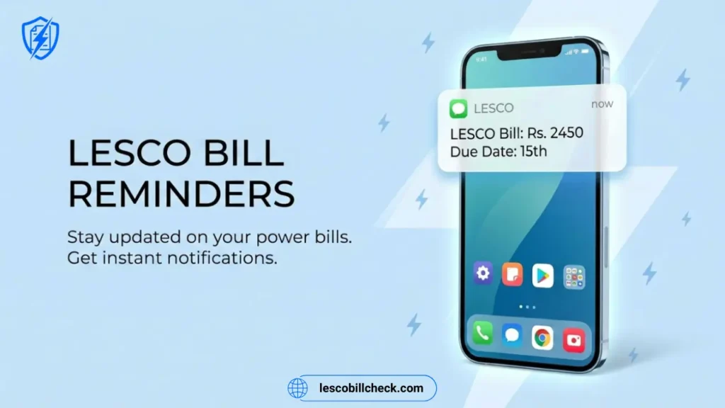 LESCO SMS Registration